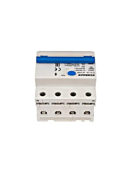 Întreruptor automat+dif. 3+N, AMPARO 6kA, B 16A, 30mA,tip A