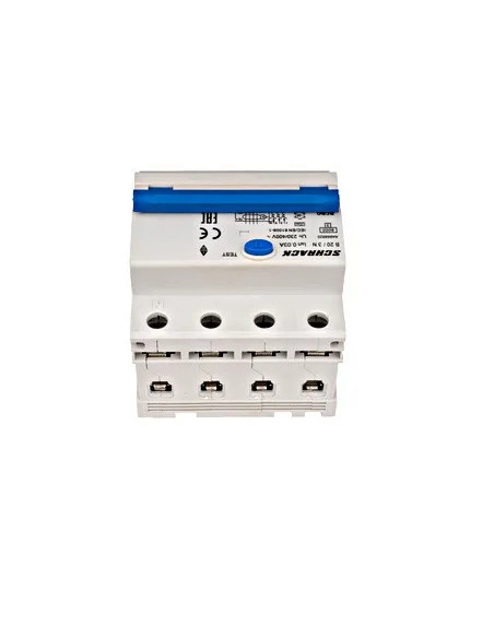Întreruptor automat+dif. 3+N, AMPARO 6kA, B 20A, 30mA,tip A