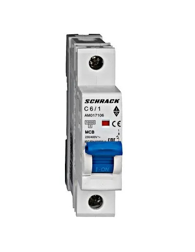 Întreruptor automat AMPARO 10kA, C 6A - aparatajelectric.ro