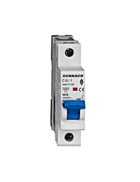 Întreruptor automat AMPARO 10kA, C 6A - aparatajelectric.ro