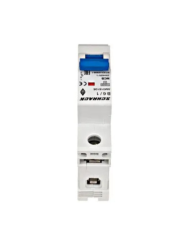 Întreruptor automat AMPARO 10kA, B 6A, 1 pol - aparatajelectric.ro