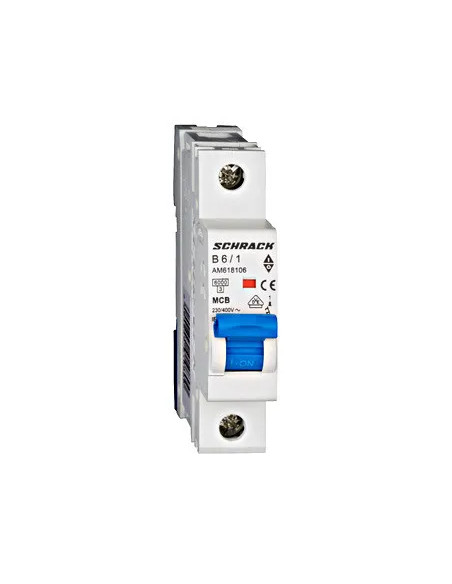 Întreruptor automat MCB AMPARO 6kA, B 6A - aparatajelectric.ro
