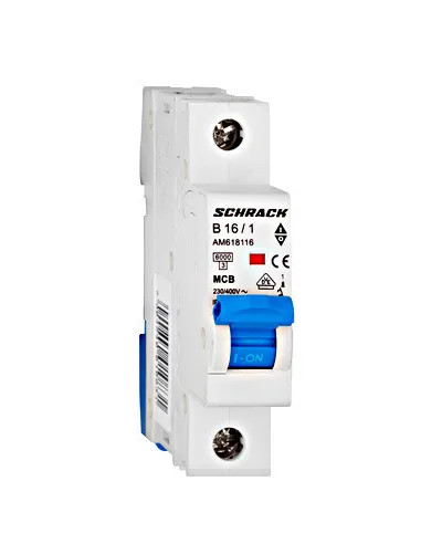 Întreruptor automat MCB AMPARO 6kA, B 16A - aparatajelectric.ro
