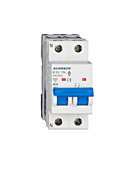 Întreruptor automat MCB AMPARO 6kA, B 32A - aparatajelectric.ro