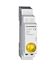 Lampă modulară LED galbenă 230V-AC AMPARO - aparatajelectric.ro