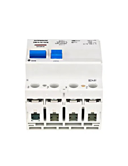 Întreruptor diferenţial 25A 4poli 30mA - aparatajelectric.ro