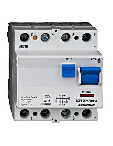 Intreruptor diferential 25A 4poli 30mA