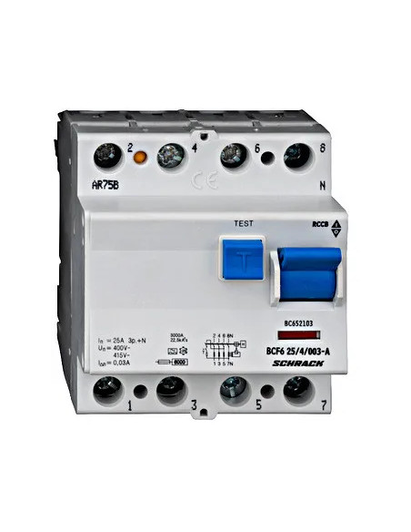 Intreruptor diferential 25A 4poli 30mA