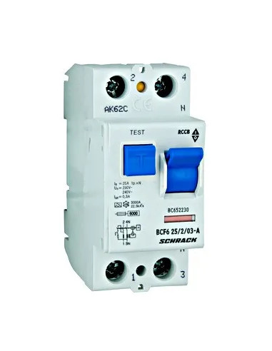 Intreruptor diferential 25A 2poli 300mA