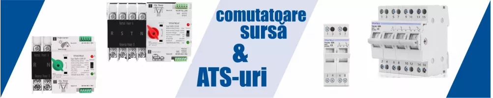 Comutatoare Sursă ATS-uri - Soluții Fiabile de Alimentare | aparatajelectric.ro